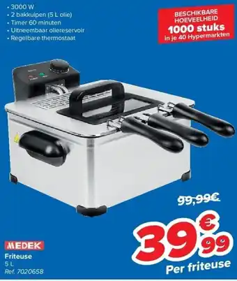 Carrefour Friteuse aanbieding