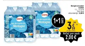 Cora Bergbronwater cora aanbieding