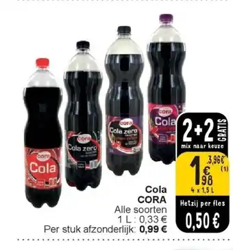Cora Cola cora aanbieding