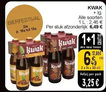 Cora Kwak aanbieding