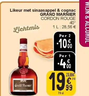 Cora Likeur met sinaasappel & cognac grand marnier aanbieding
