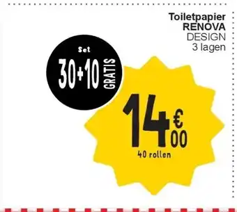 Cora Toiletpapier renova aanbieding