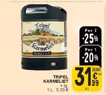 Cora Tripel karmeliet aanbieding