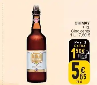 Cora Chimay aanbieding