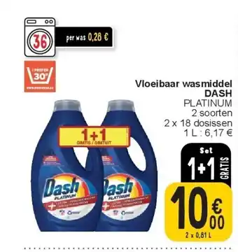 Cora Vloeibaar wasmiddel dash aanbieding