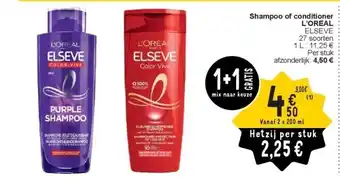 Cora Shampoo of conditioner l’oreal aanbieding