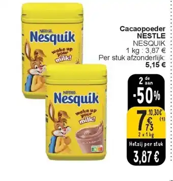 Cora Cacaopoeder nestle aanbieding