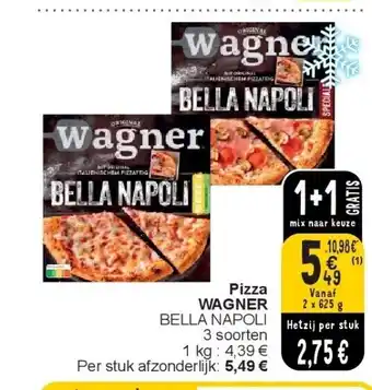 Cora Pizza wagner aanbieding