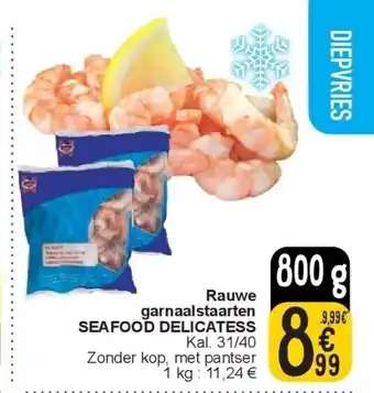 Cora Rauwe garnaalstaarten seafood delicatess aanbieding