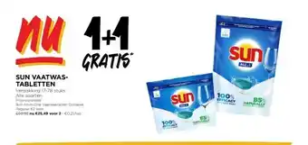 Jumbo SUN VAATWASTABLETTEN aanbieding
