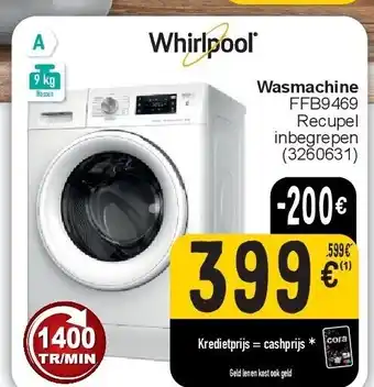 Cora Wasmachine aanbieding