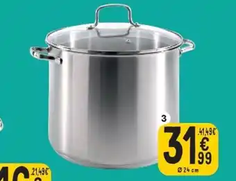 Cora Rvs kookpot + deksel aanbieding