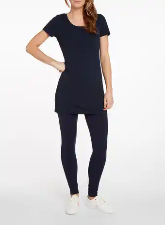 HEMA Hema dameslegging - biologisch katoen donkerblauw (donkerblauw) aanbieding