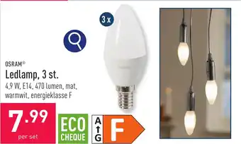 Ledlamp, 3 st.