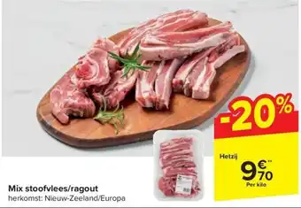 Mix stoofvlees/ragout Per kilo