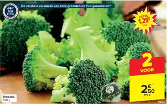 Carrefour Market Broccoli 500 g aanbieding