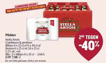 Delhaize Wineworld Pilsbier Stella Artois aanbieding