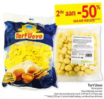 Intermarché Tort'Uovo Verse pasta aanbieding