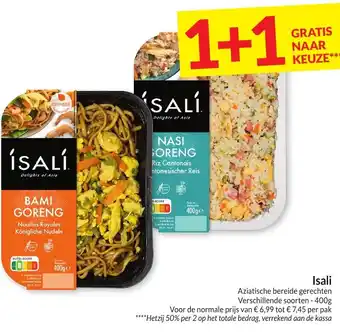 Intermarché Isali Aziatische bereide gerechten 400g aanbieding