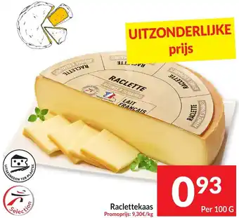 Intermarché Raclettekaas 100g aanbieding