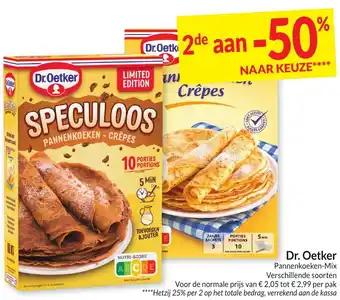 Intermarché Dr. Oetker Pannenkoeken-Mix aanbieding
