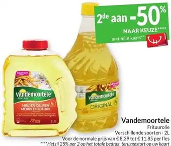 Intermarché Vandemoortele Frituurolie 2L aanbieding