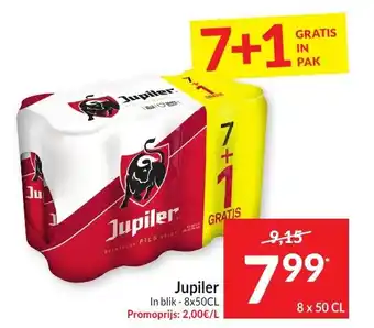Intermarché Jupiler. 8 x 50cl aanbieding
