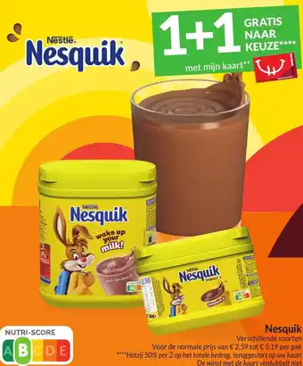 Intermarché Nesquik aanbieding