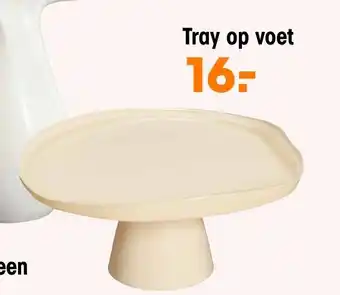 Kwantum Tray op voet aanbieding