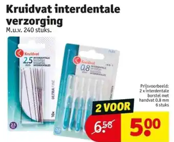 Kruidvat Kruidvat interdentale verzorging aanbieding