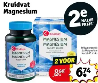 Kruidvat Kruidvat magnesium aanbieding