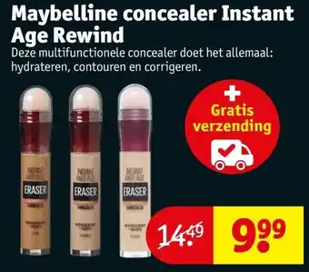 Kruidvat Maybelline concealer instant age rewind aanbieding