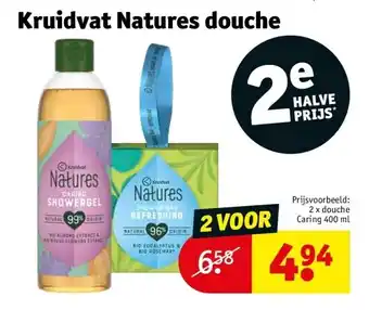 Kruidvat Kruidvat natures douche aanbieding