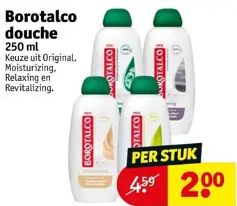 Kruidvat Borotalco douche 250ml aanbieding
