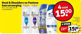 Kruidvat Head & Shoulders en Pantene haarverzorging aanbieding
