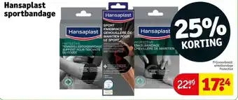 Kruidvat Hansaplast sportbandage aanbieding