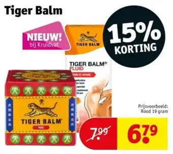 Kruidvat Tiger Balm aanbieding