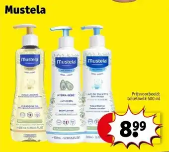 Kruidvat Mustela aanbieding