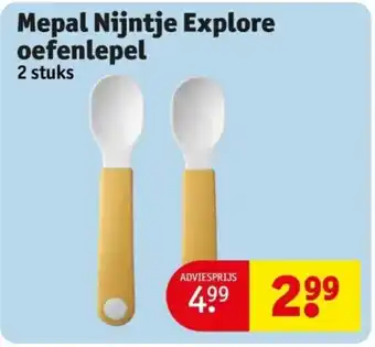 Mepal Nijntje Explore oefenlepel 2 stuks