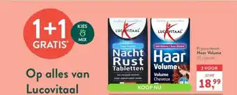 Holland & Barrett Op alles van Lucovitaal aanbieding