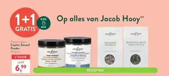 Holland & Barrett Jacob Hooy aanbieding