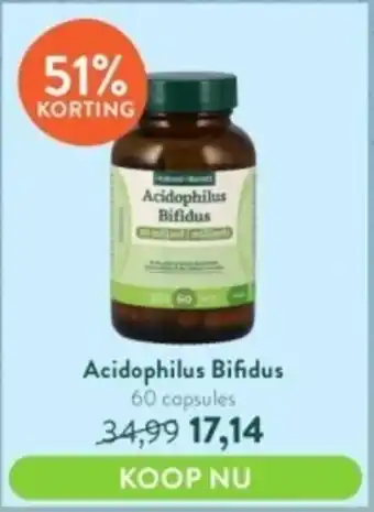 Holland & Barrett Acidophilus Bifidus 60 capsules aanbieding