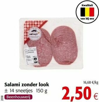 Salami zonder look