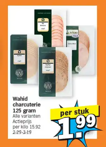Wahid charcuterie 125 gram