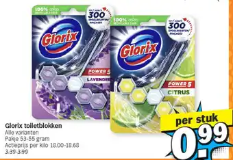 Albert Heijn Glorix toiletblokken aanbieding