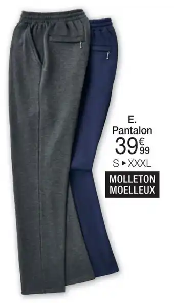 Damart PANTALON MOLLETON aanbieding