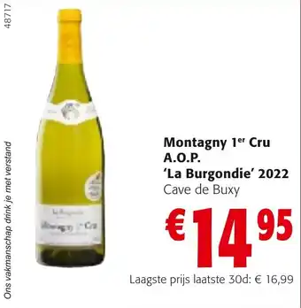 Montagny 1er Cru A.O.P. 'La Burgondie' 2022