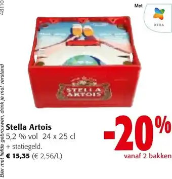 Colruyt Stella Artois 5,2% vol 24 x 25cl aanbieding