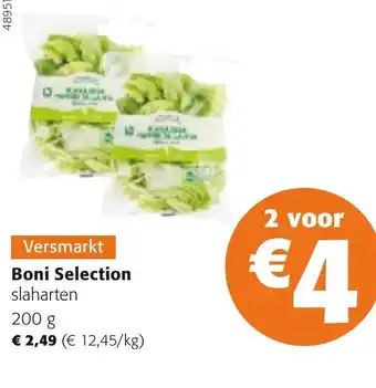 Colruyt Boni Selection slaharten 200 g aanbieding