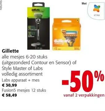 Gillette Labs apparaat + mes of Fusion5 mesjes 12 stuks